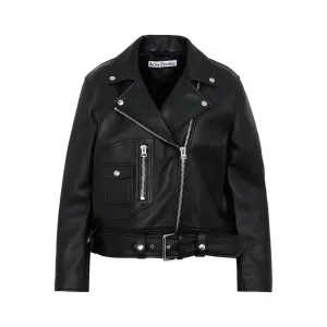 Acne Studios Zip-Up Biker Jacket