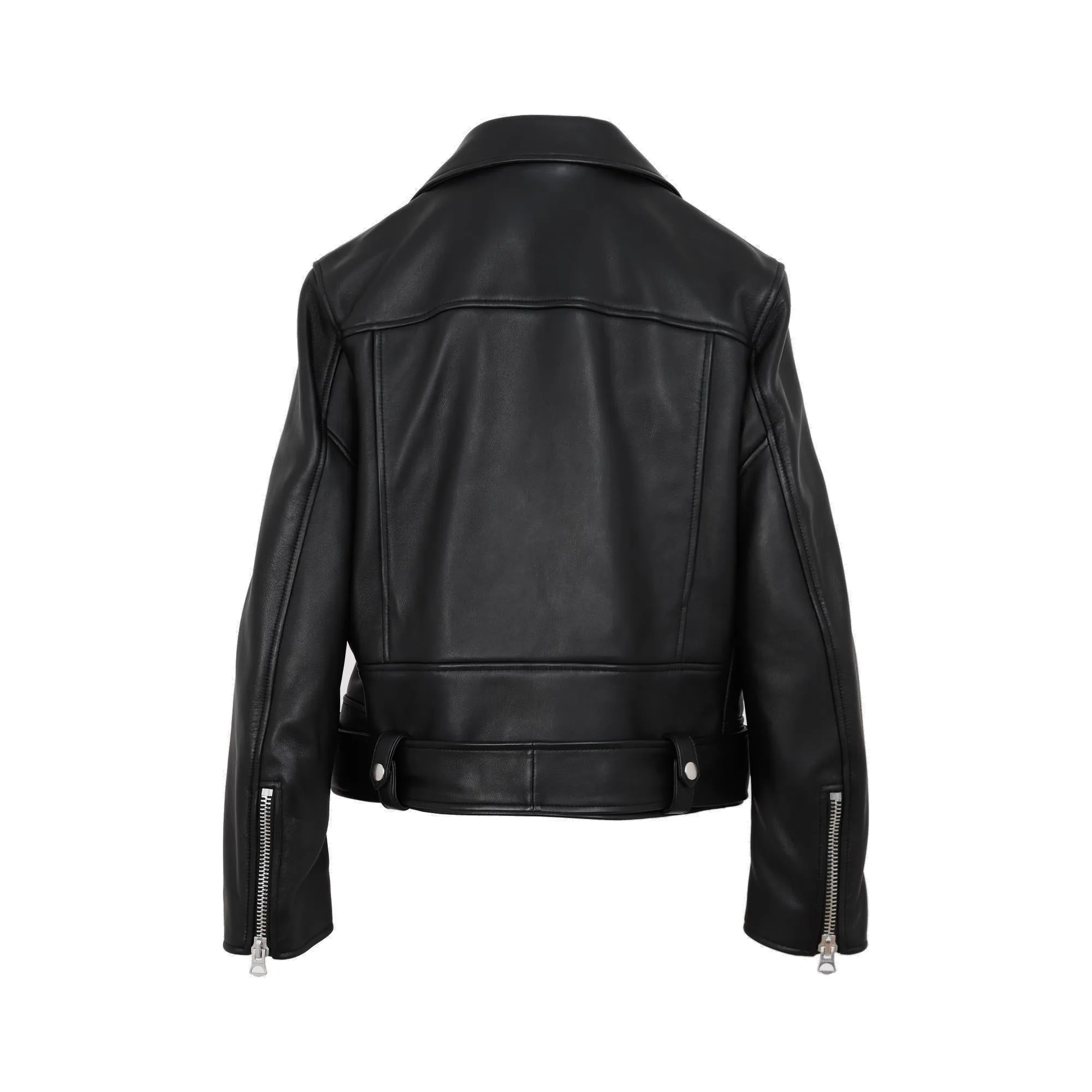 Acne Studios Zip-Up Biker Jacket