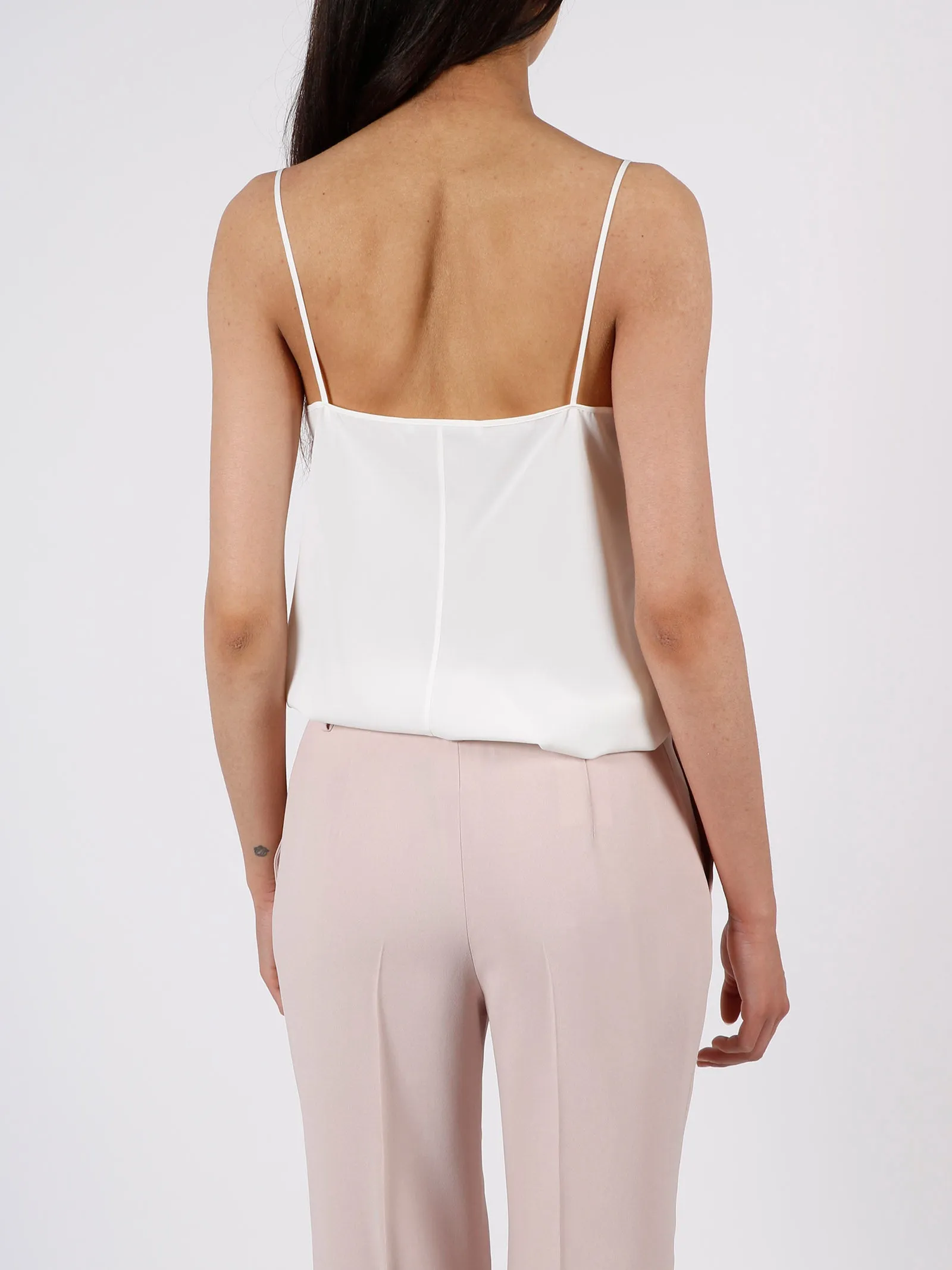 Alberta Ferretti Spaghetti Strap Top