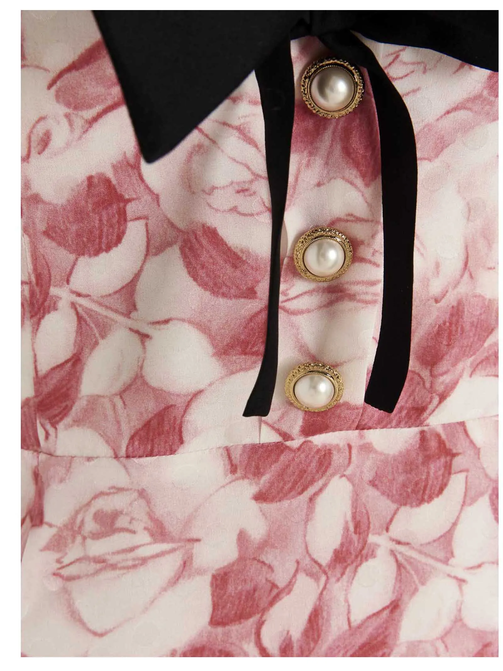 Alessandra Rich Floral Print Midi Dress