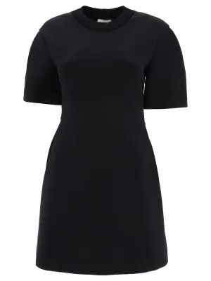 Alexander McQueen Back Logo Printed Dress
