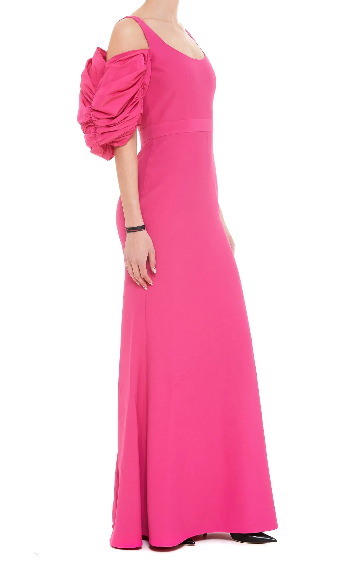 Alexander McQueen Cut-Out Detailed Maxi Dress