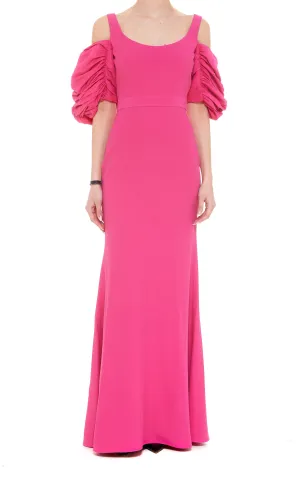 Alexander McQueen Cut-Out Detailed Maxi Dress