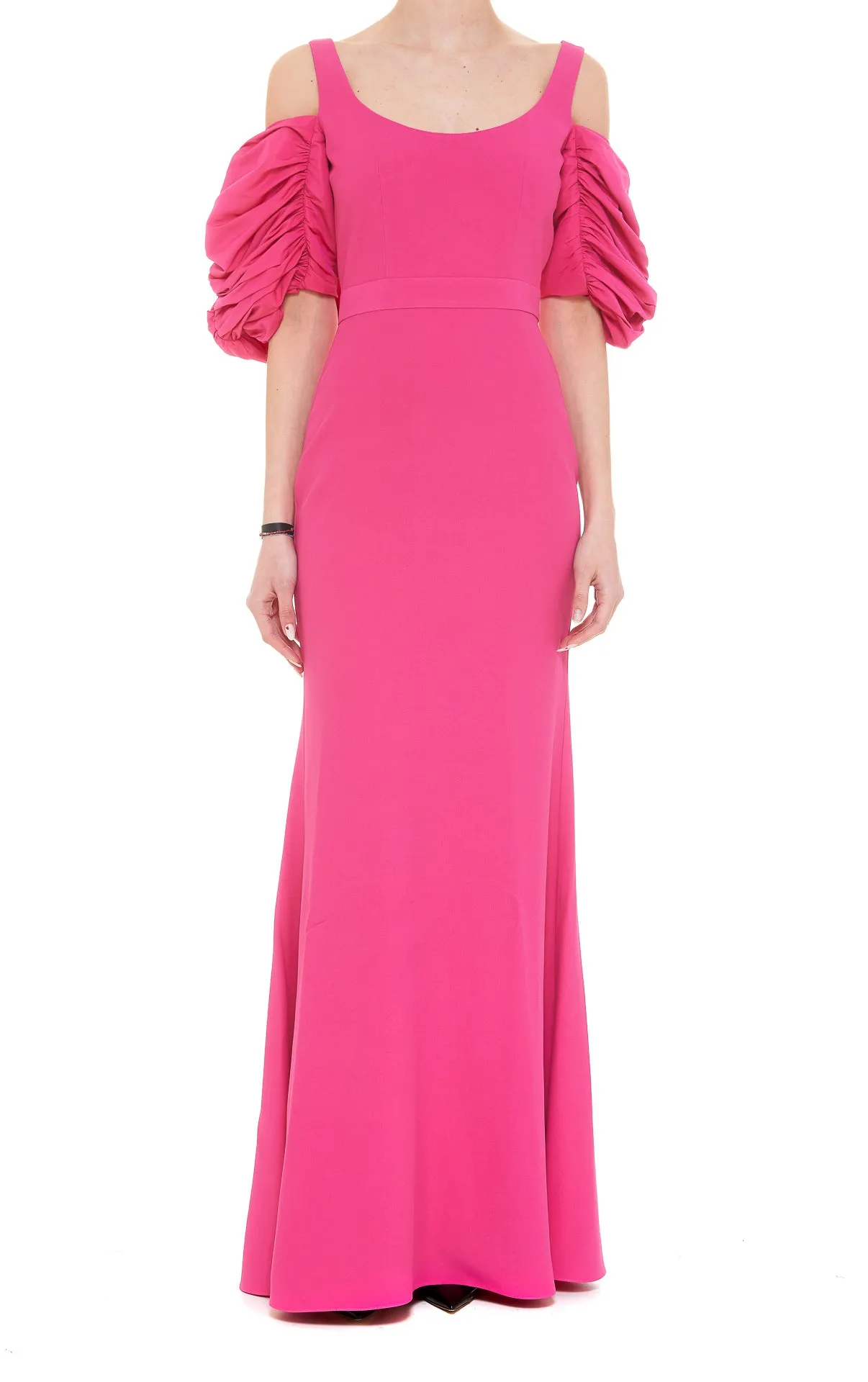 Alexander McQueen Cut-Out Detailed Maxi Dress