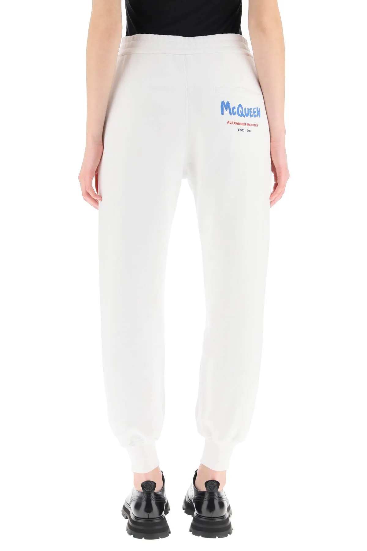 Alexander McQueen Graffiti Logo Sweatpants