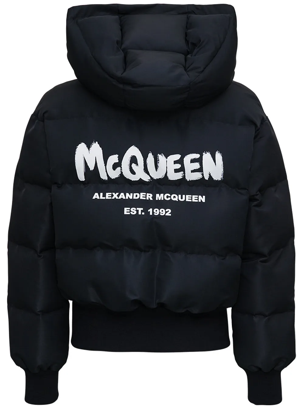 Alexander McQueen Graffiti Puffer Jacket