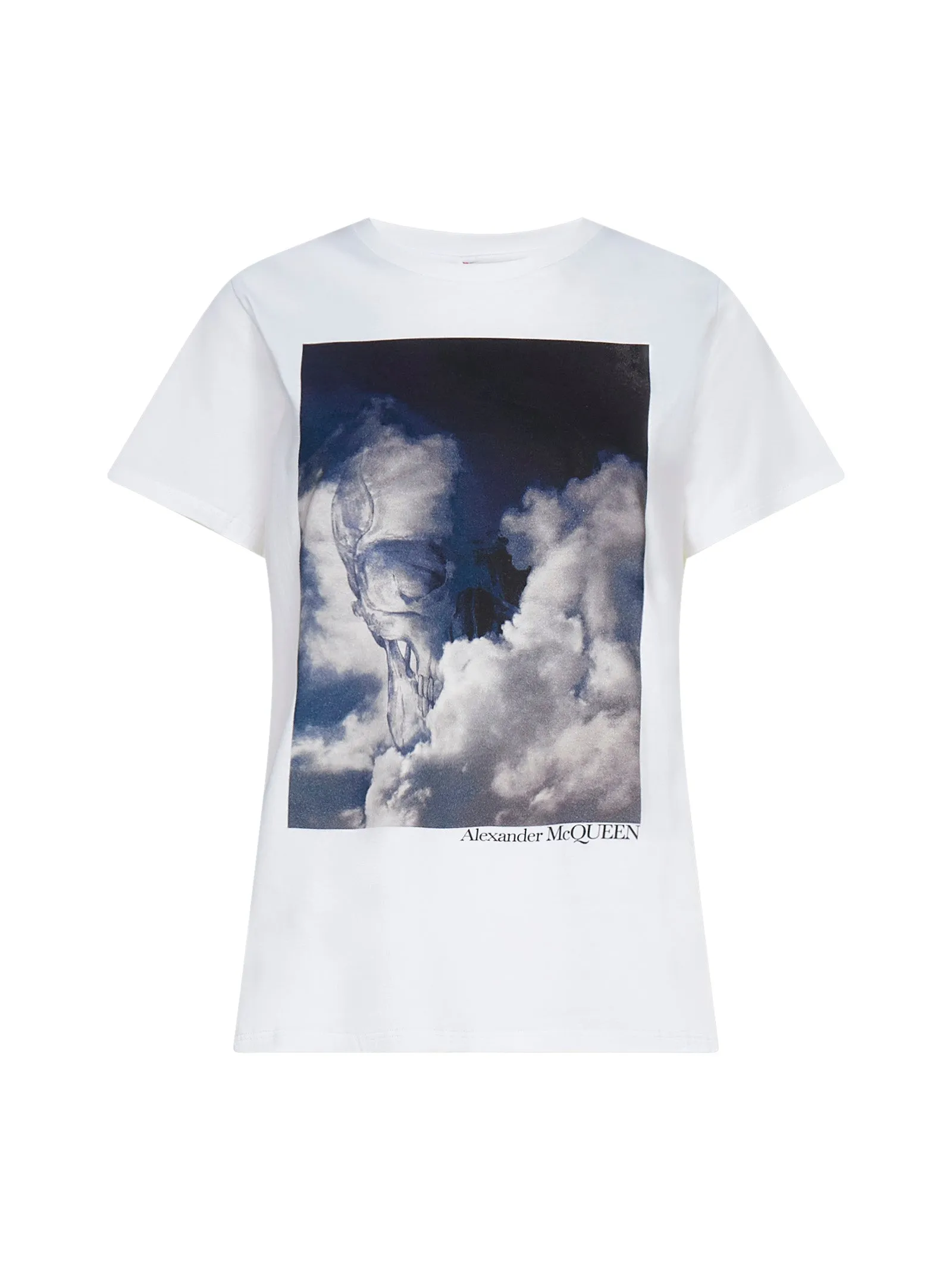 Alexander McQueen Graphic Printed Crewneck T-Shirt