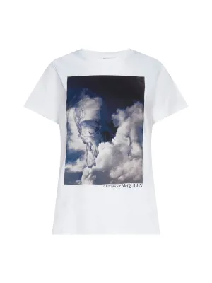 Alexander McQueen Graphic Printed Crewneck T-Shirt