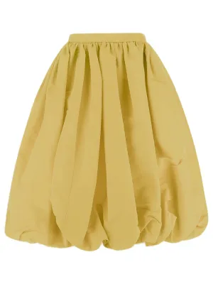 Alexander McQueen High -Rise Midi Skirt