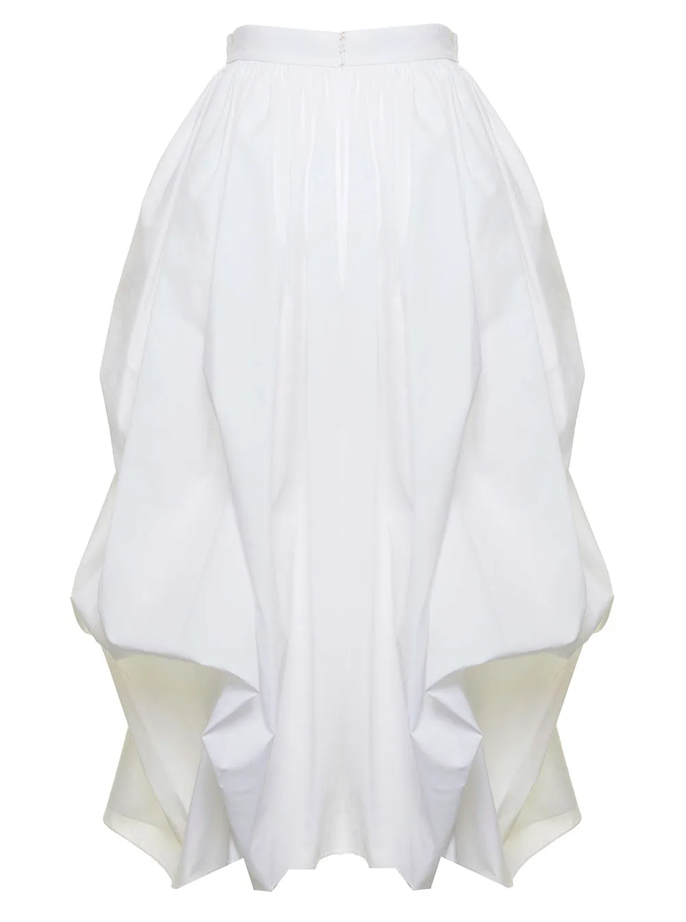 Alexander McQueen High Waist Gathered Skirt
