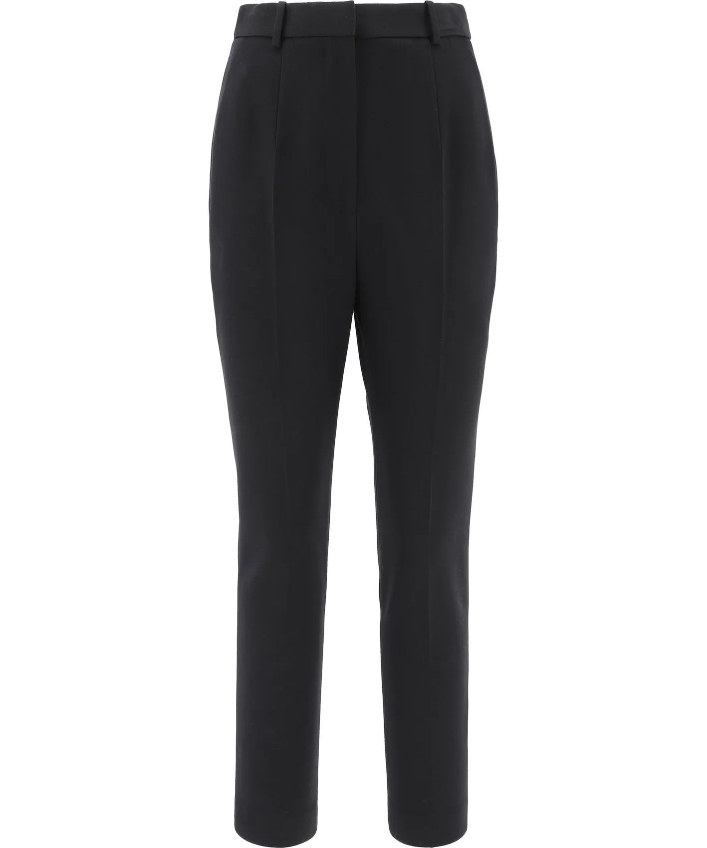 Alexander McQueen High Waist Slim-Leg Trousers