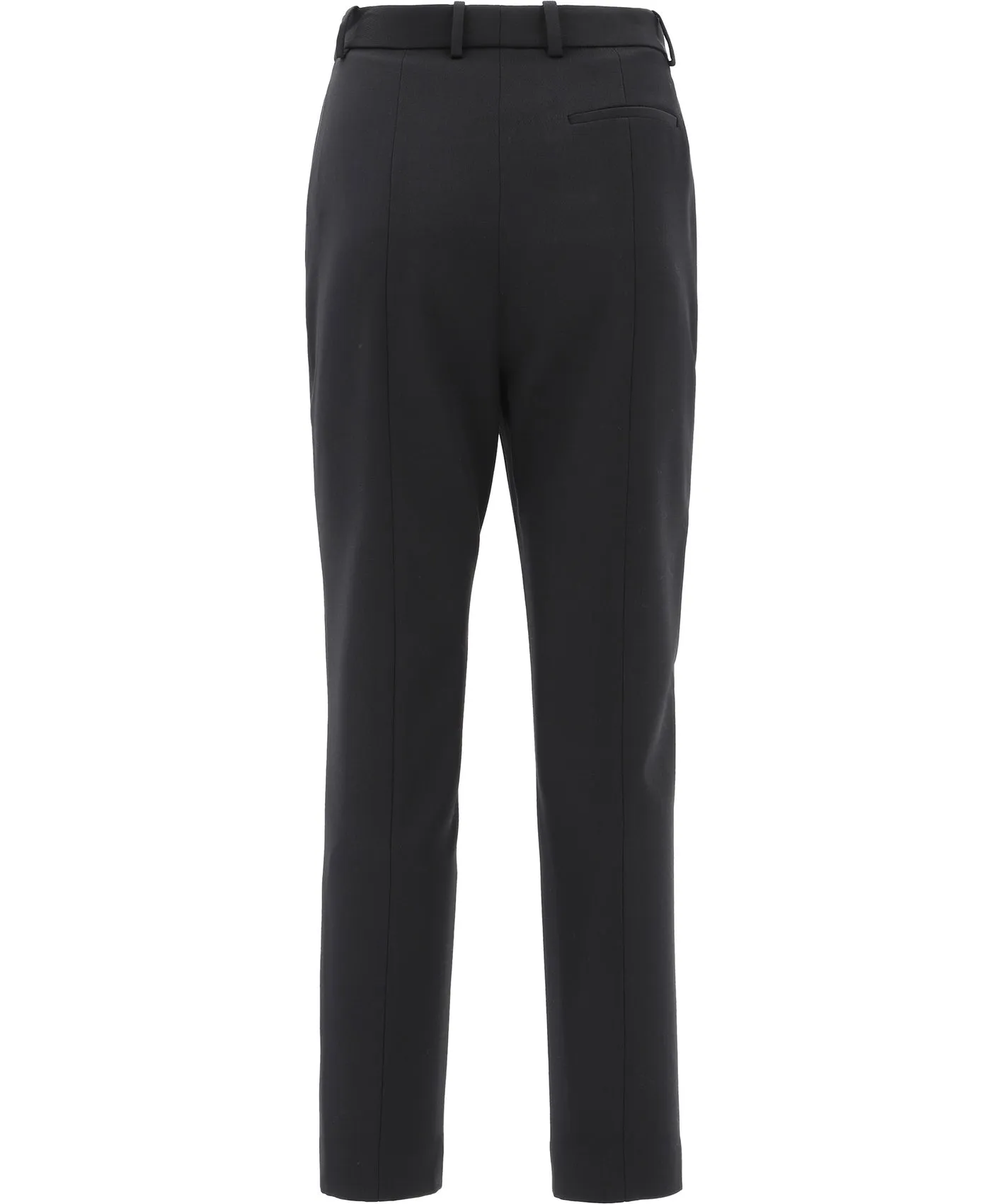 Alexander McQueen High Waist Slim-Leg Trousers