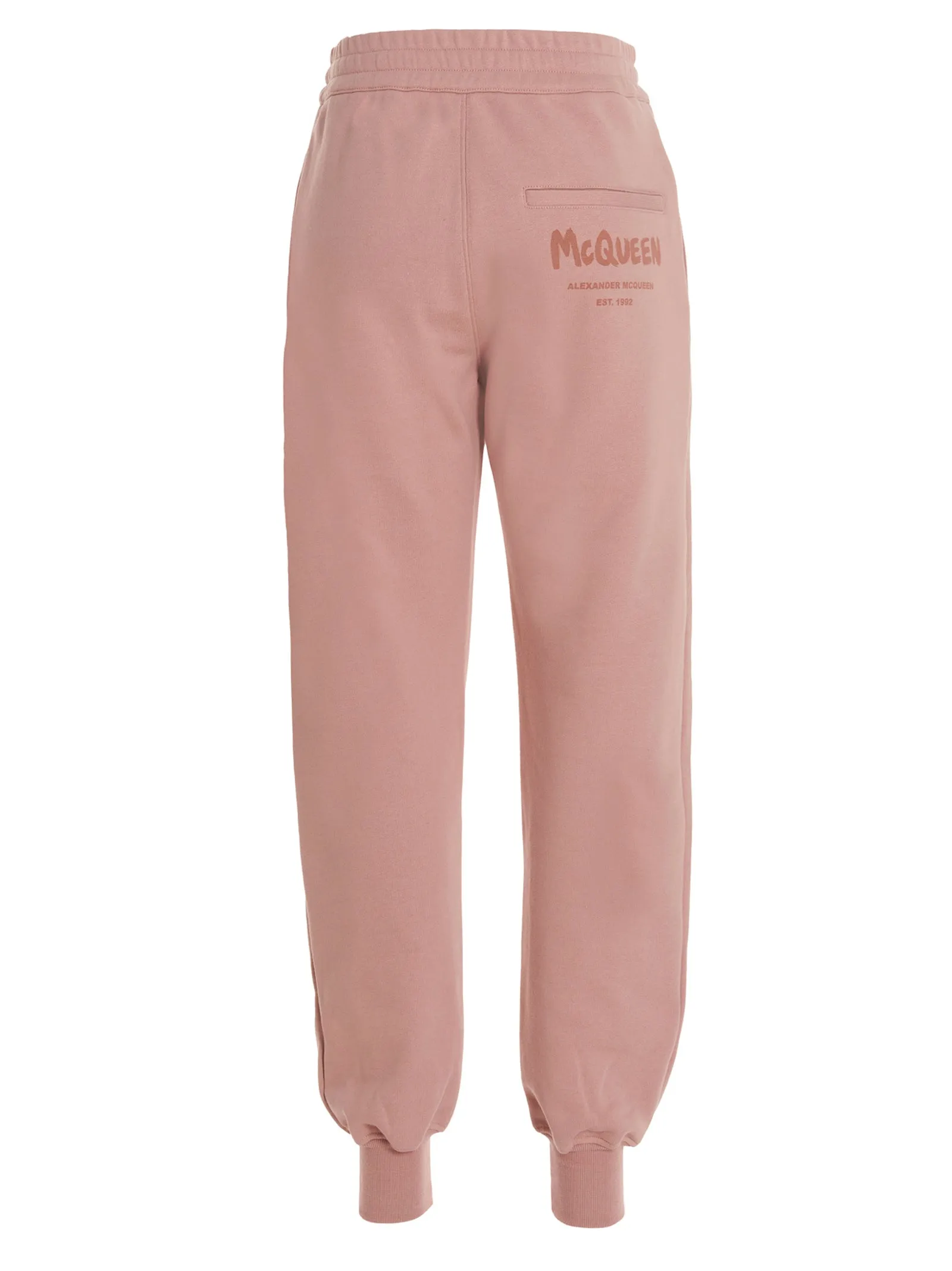 Alexander McQueen Logo Printed Jersey Joggers