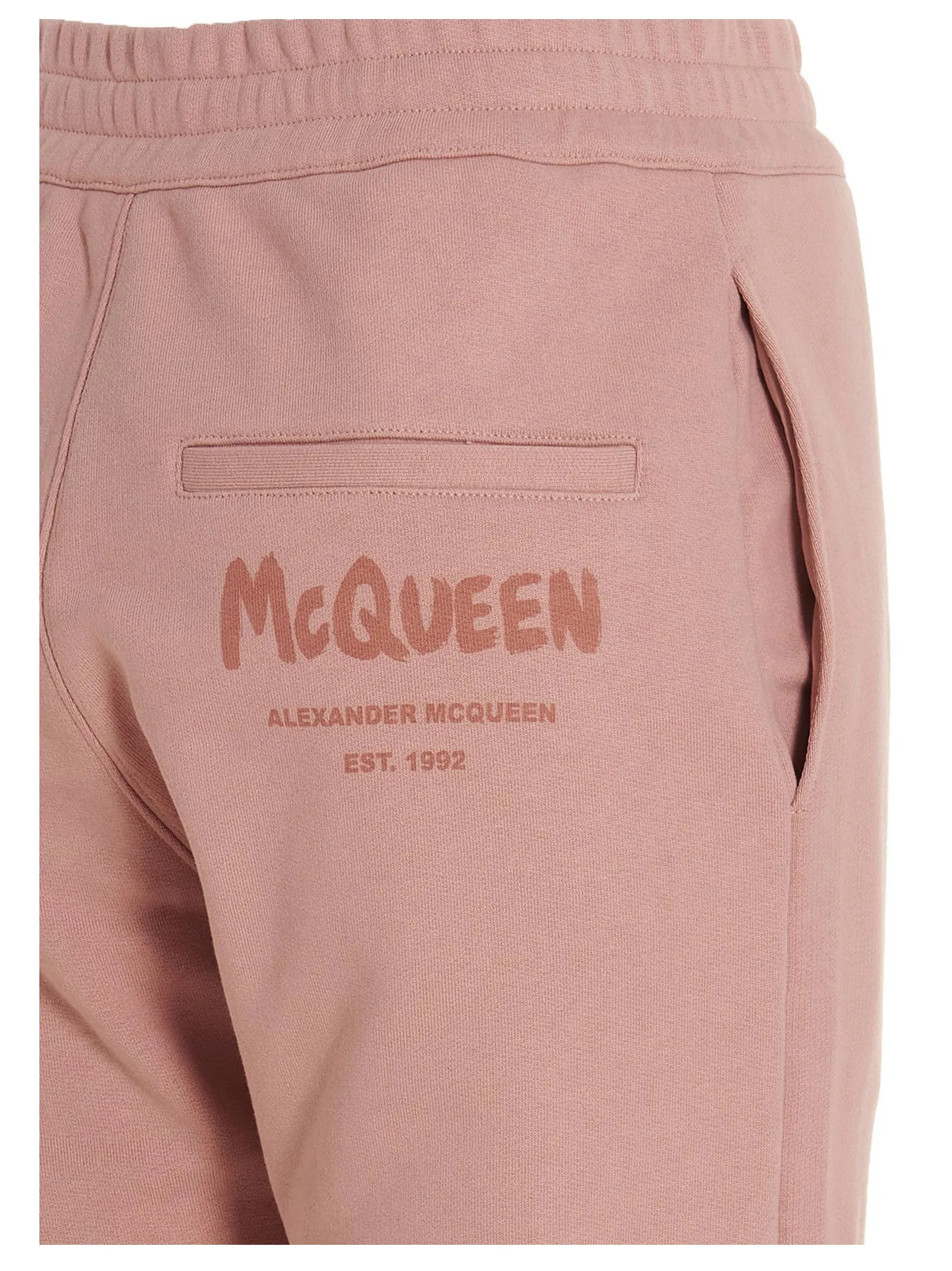 Alexander McQueen Logo Printed Jersey Joggers
