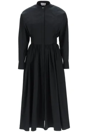 Alexander McQueen Long-Sleeved Midi Dress