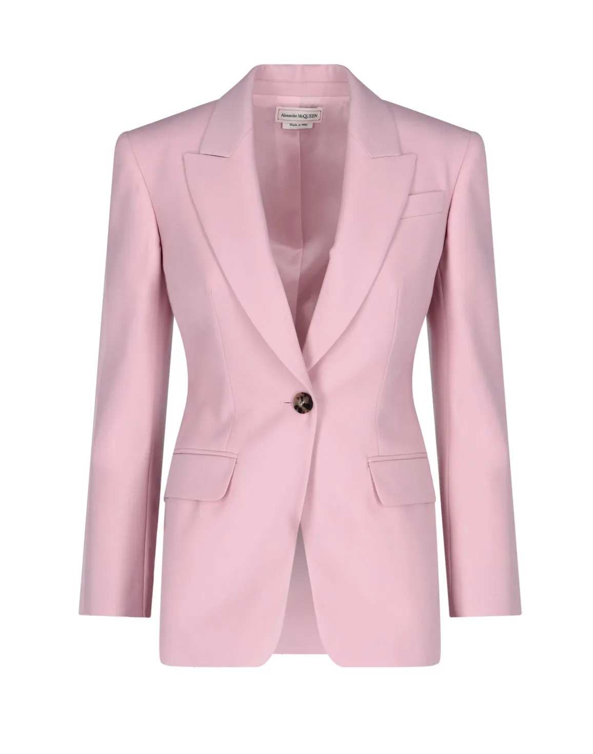 Alexander McQueen Single-Breasted Slim Fit Jacket