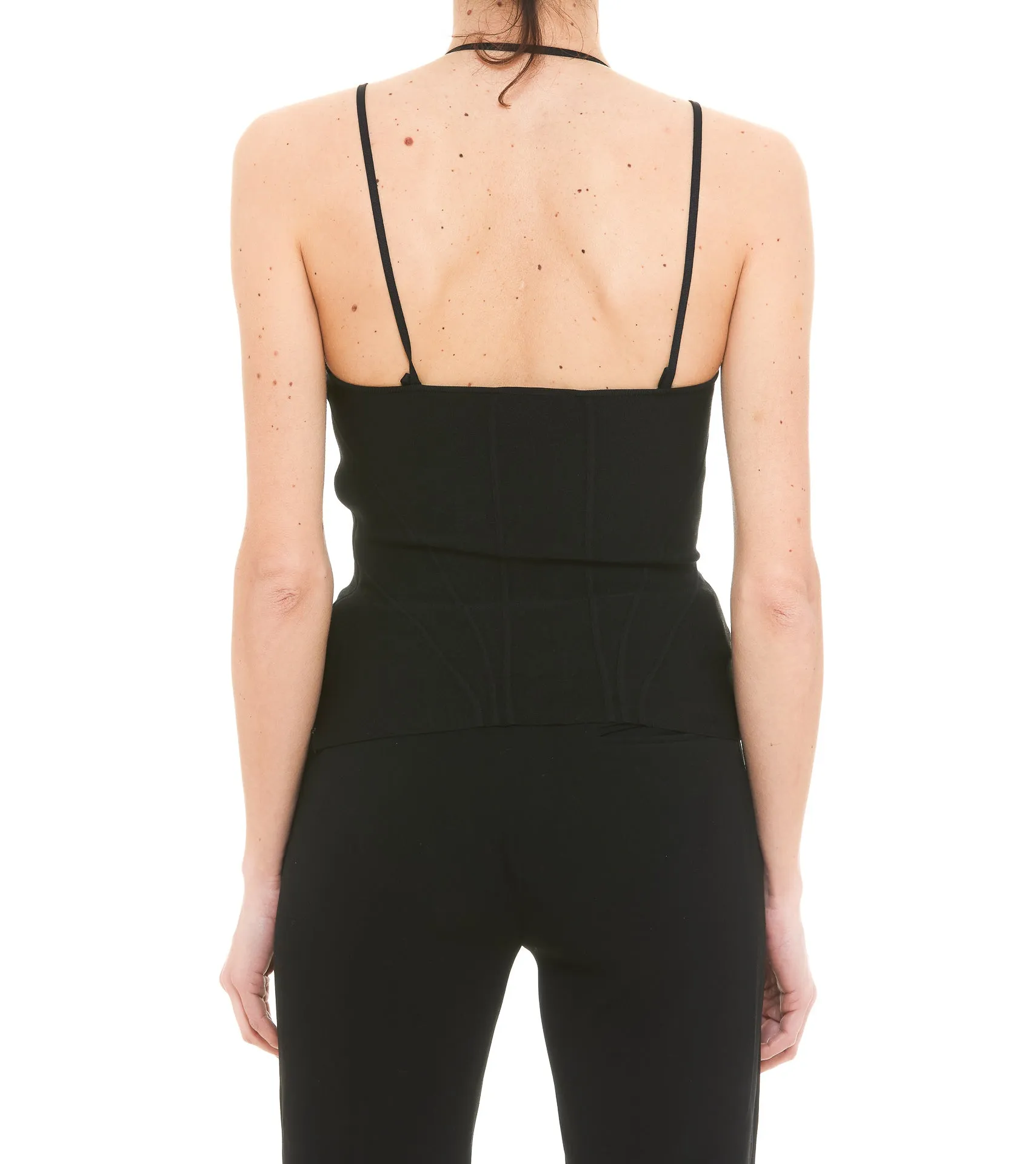 Alexander McQueen Strap Detailed Top