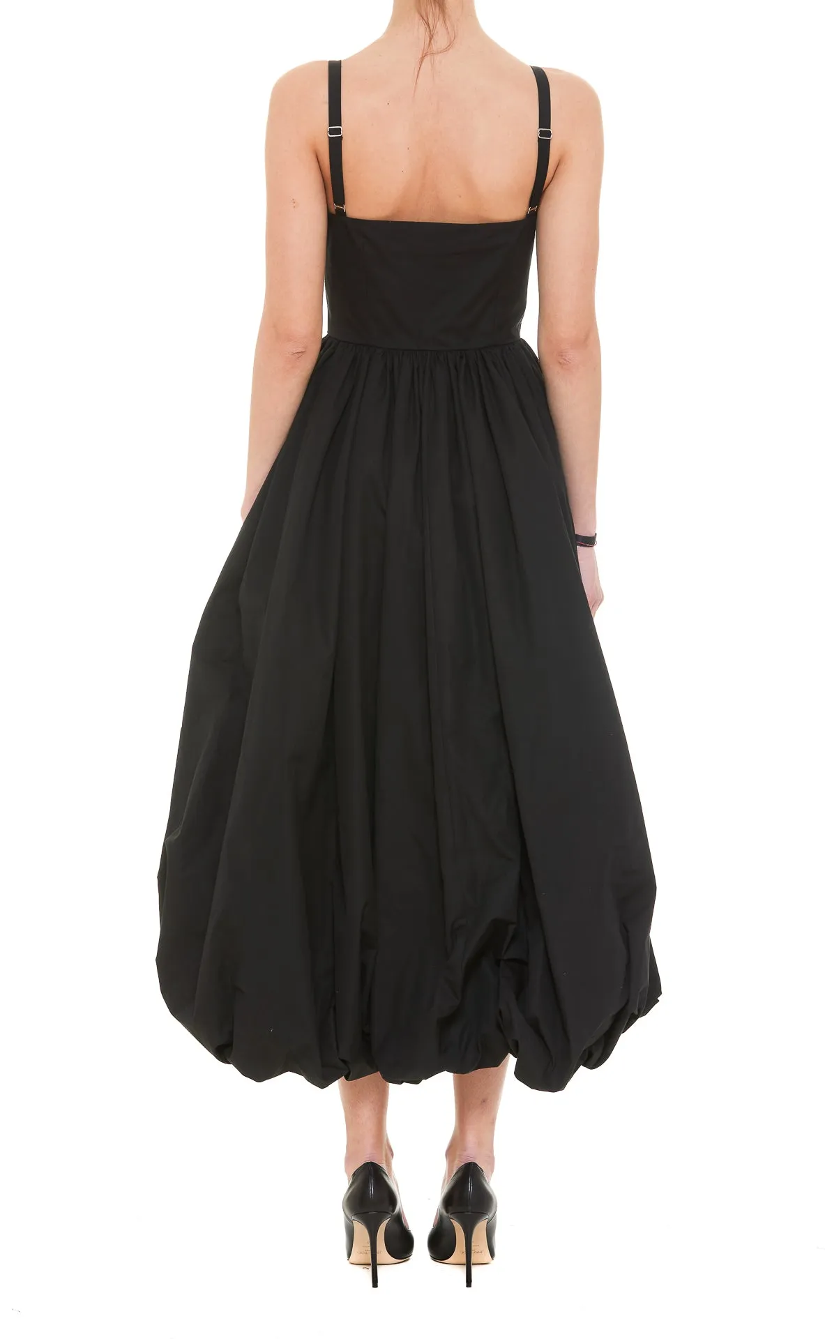 Alexander McQueen Zip Parachute Midi Dress