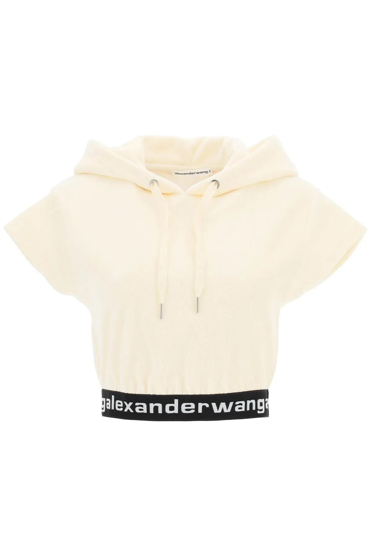 Alexander Wang Cap Sleeve Cropped Top