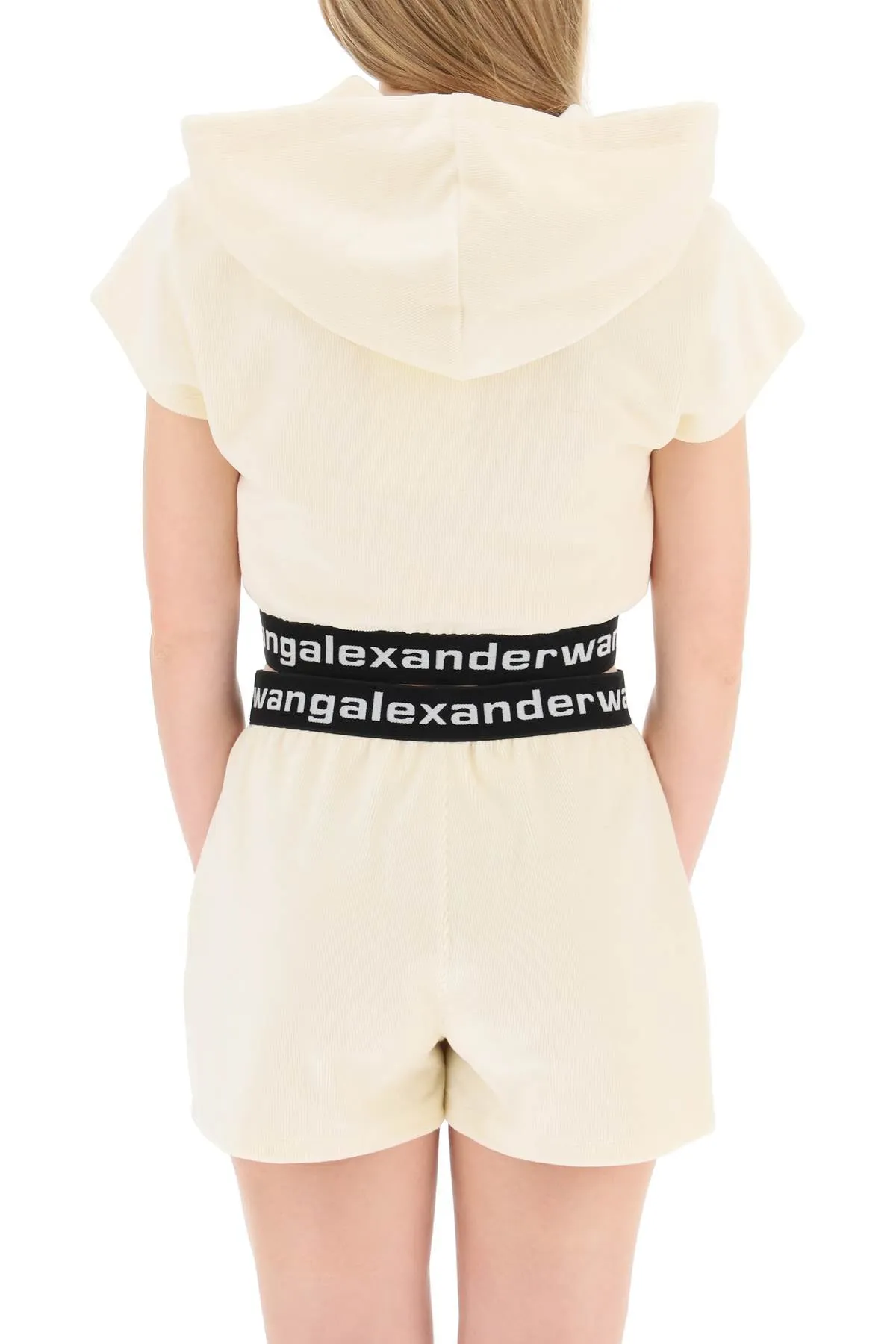 Alexander Wang Cap Sleeve Cropped Top
