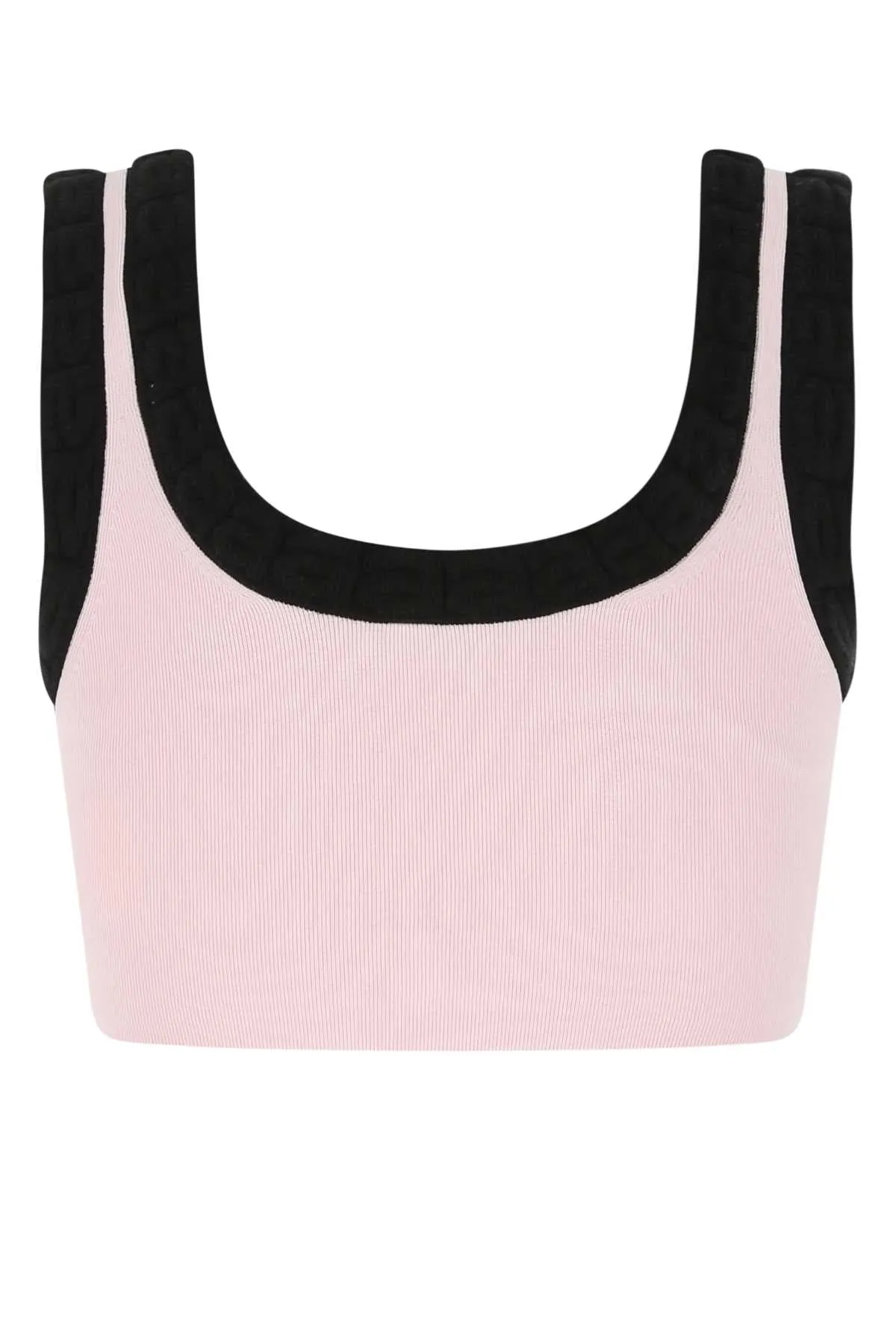Alexander Wang Logo Trim Knitted Bra Top