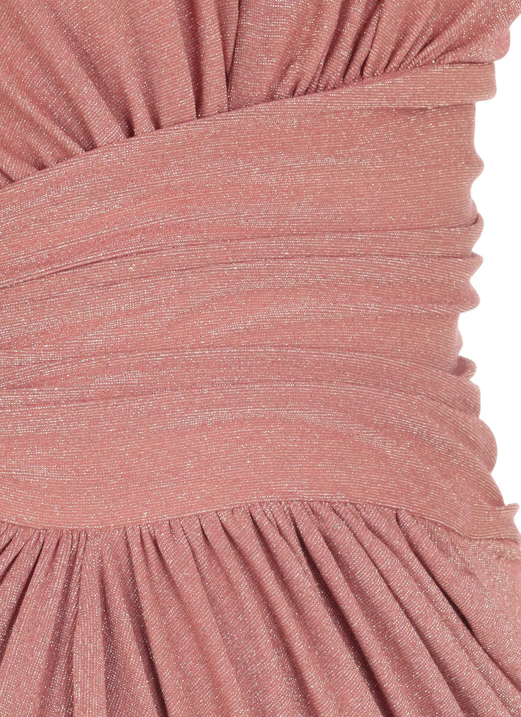 Alexandre Vauthier Long Sleeve Draped Dress