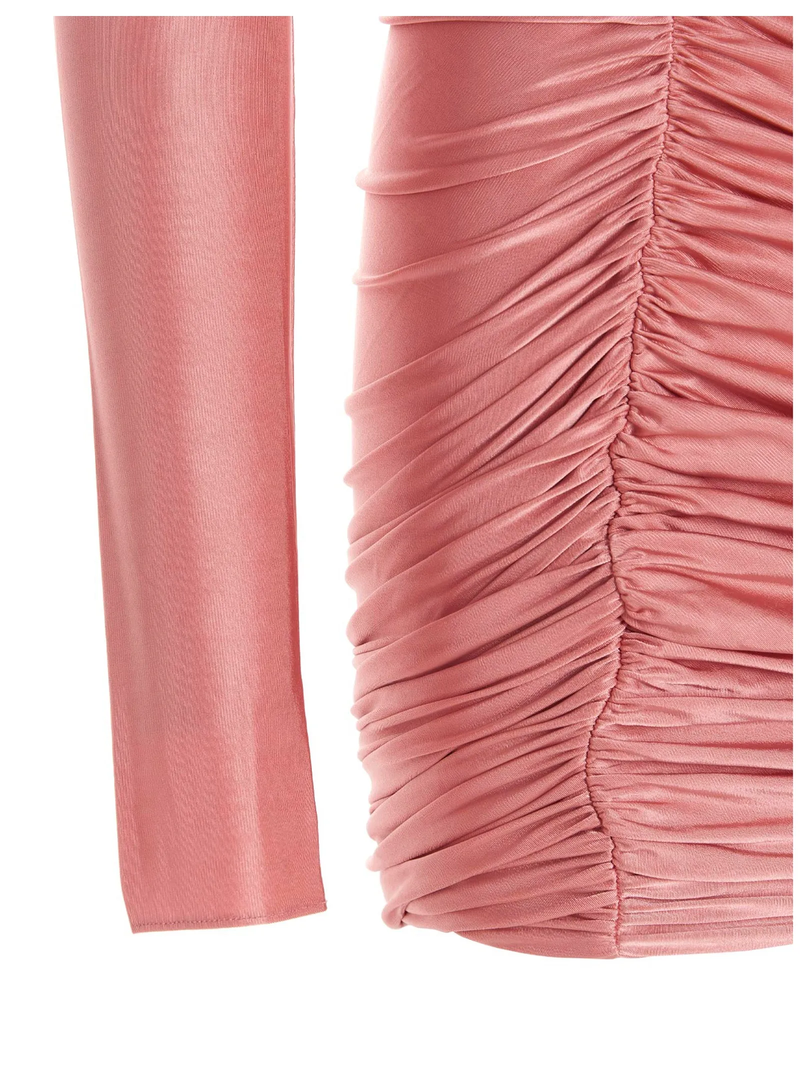 Alexandre Vauthier One Shoulder Fitted Waist Dress