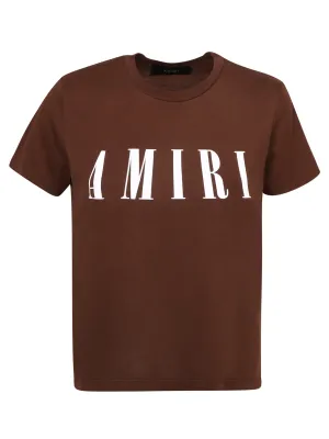 Amiri Logo-Print Crewneck T-Shirt