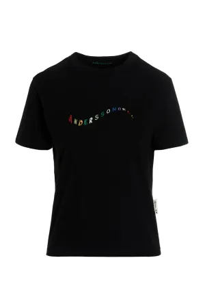 Andersson Bell Logo Printed Crewneck T-Shirt