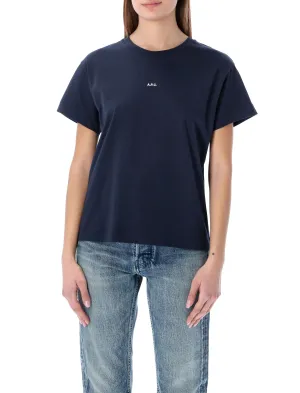 A.P.C. Logo Printed Crewneck T-Shirt