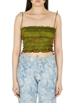 Aries Madison Two-Tone Square Neck Cami Top