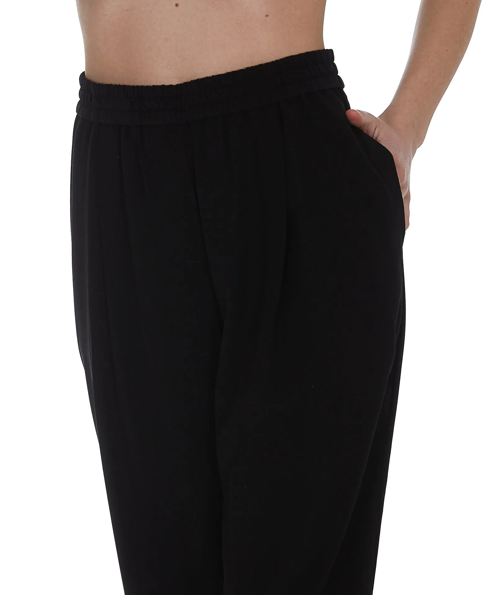 Aspesi High-Waisted Tapered Pants