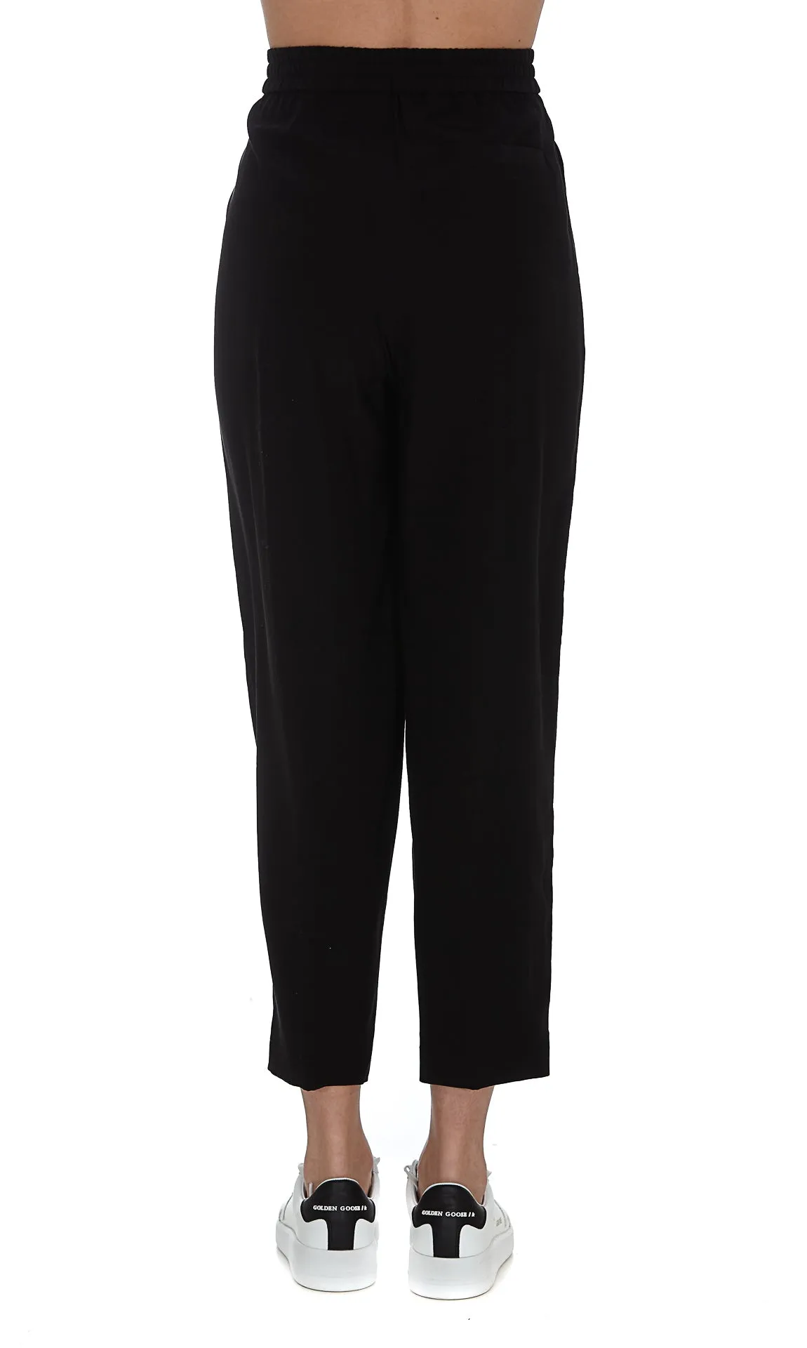 Aspesi High-Waisted Tapered Pants