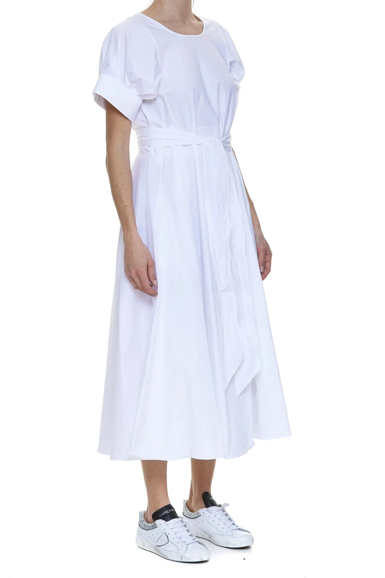Aspesi Tie Waisted Midi Dress