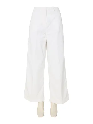 Aspesi Wide-Leg Cropped Pants