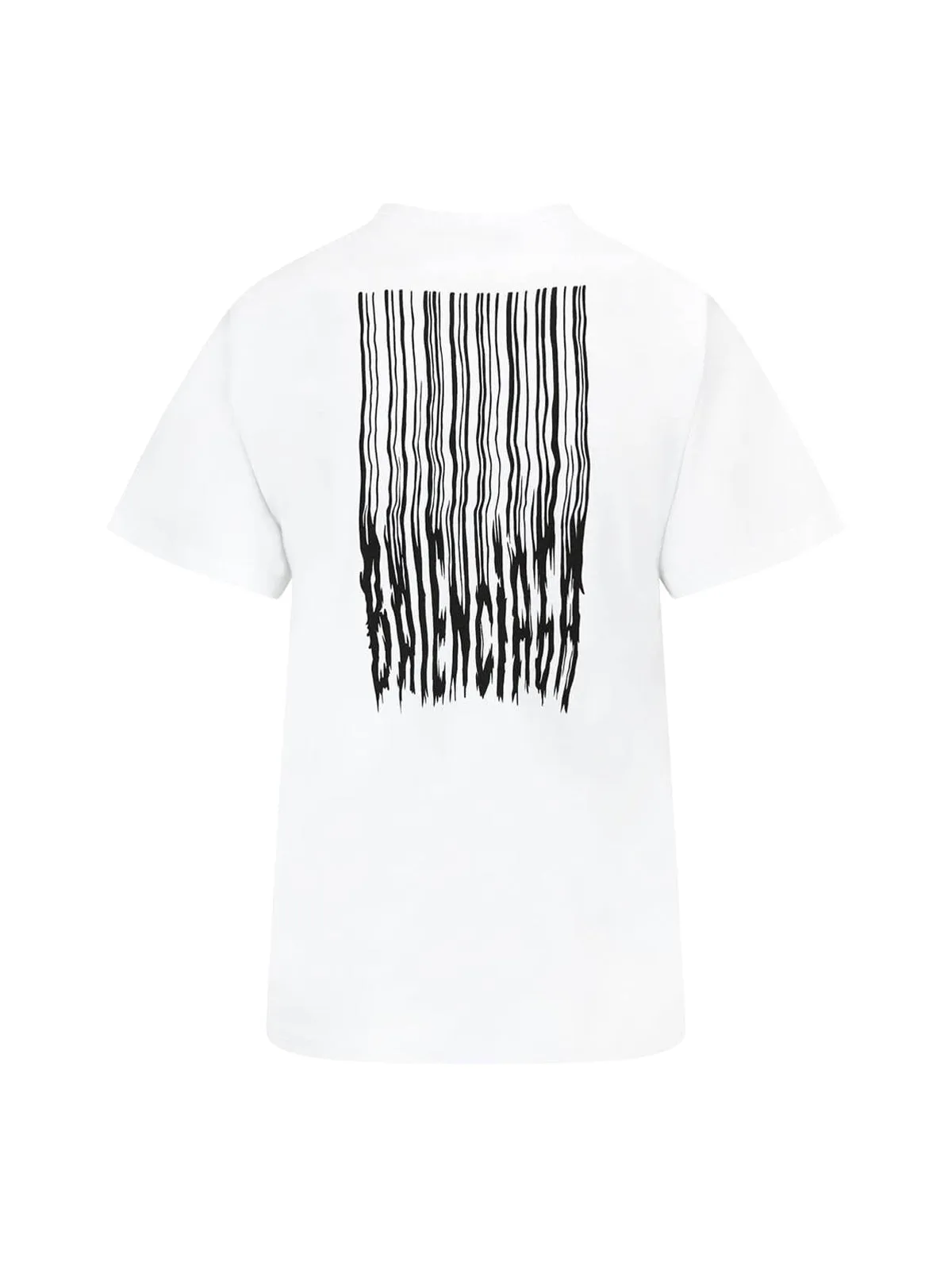 Balenciaga Barcode Motif Print T-Shirt