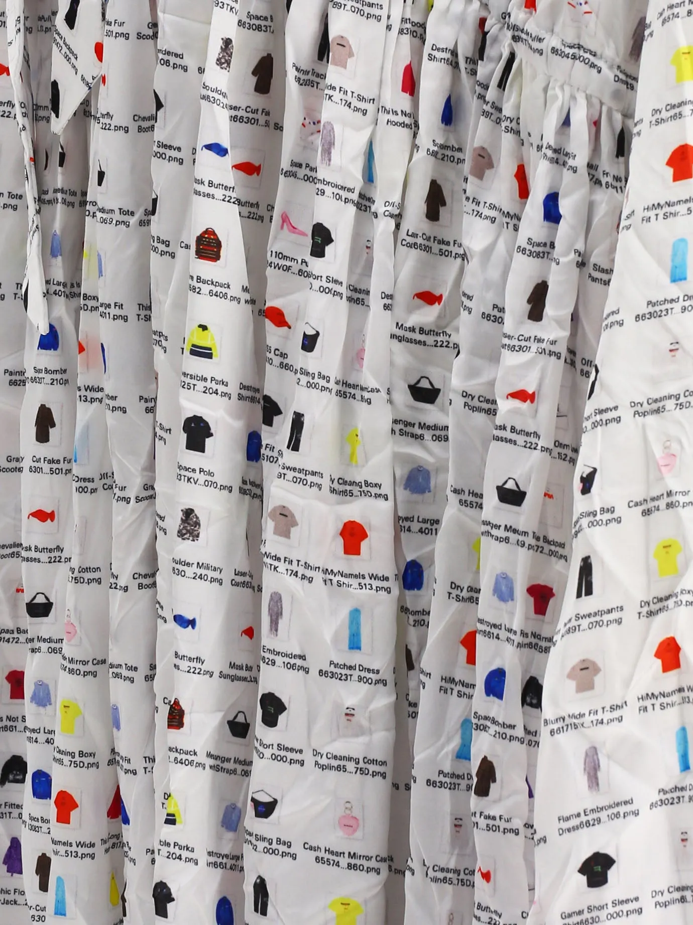 Balenciaga Graphic Printed Oversized Midi Dress