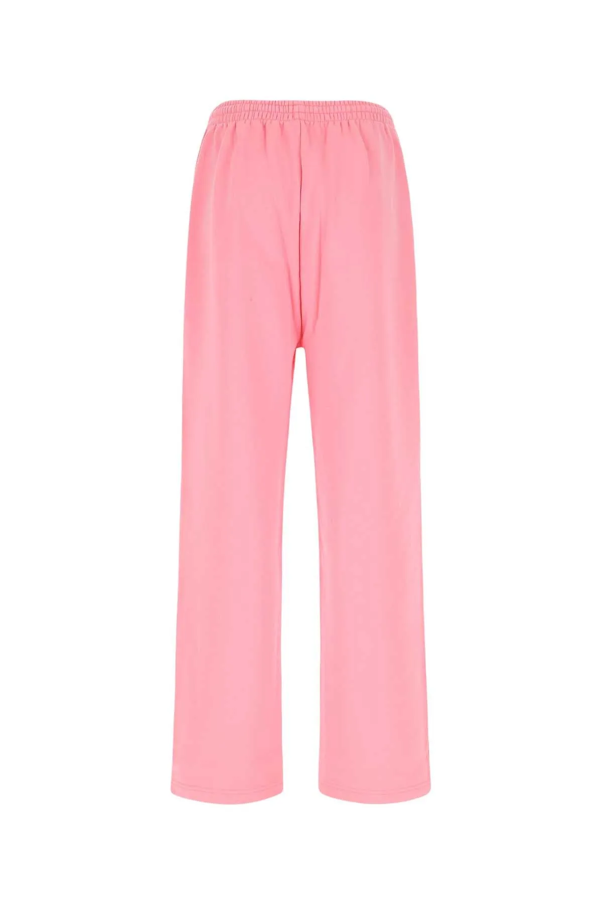 Balenciaga Logo Embroidered Wide Leg Trousers