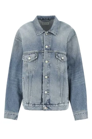 Balenciaga Strass Large Fit Denim Jacket