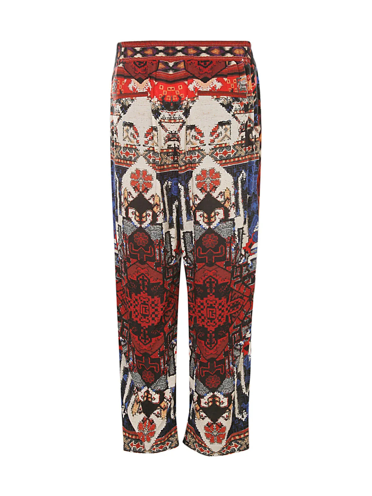 Balmain Abstract Patterned Pleated Trousers