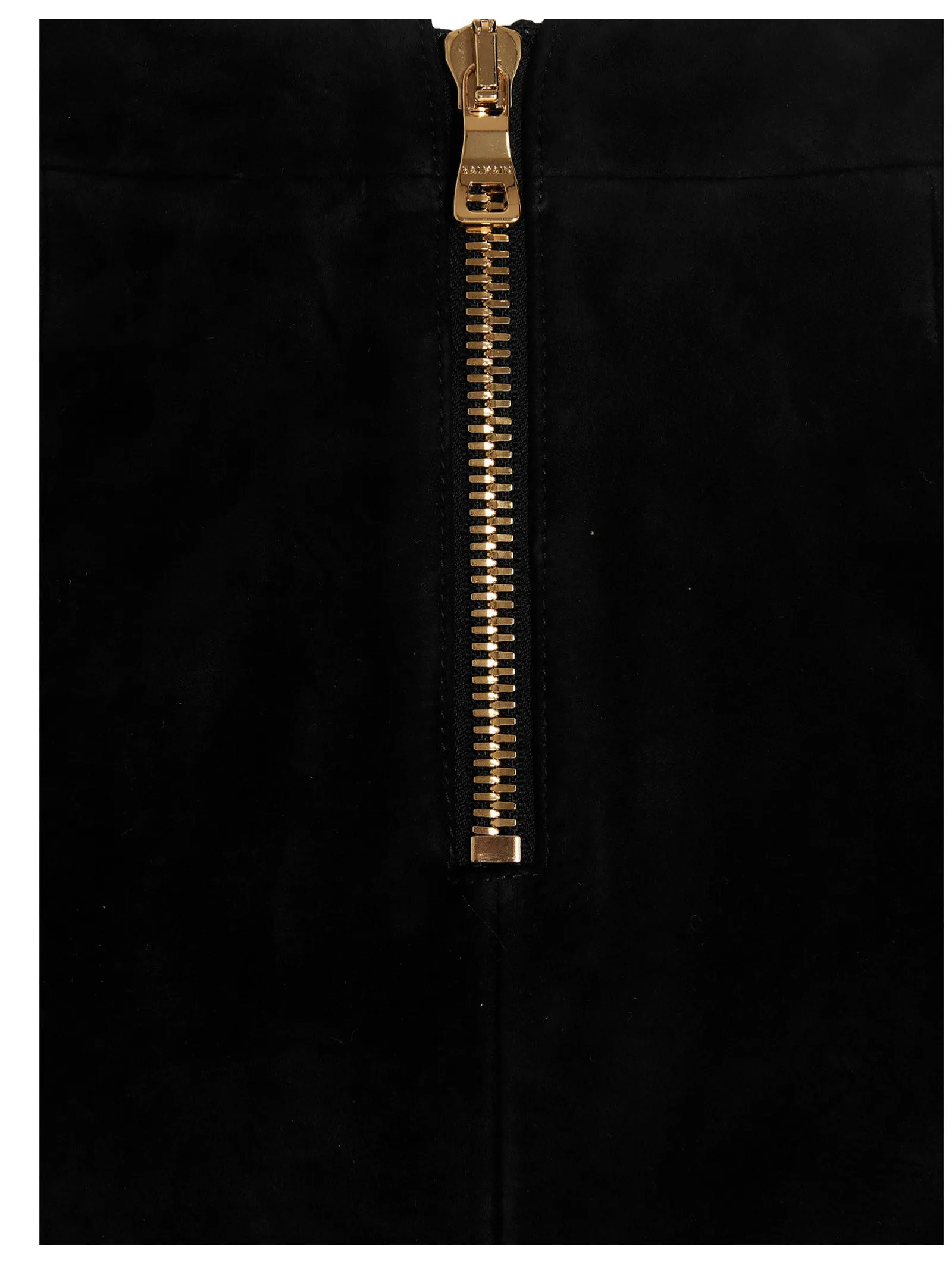 Balmain Button Detailed Wrap Short Skirt
