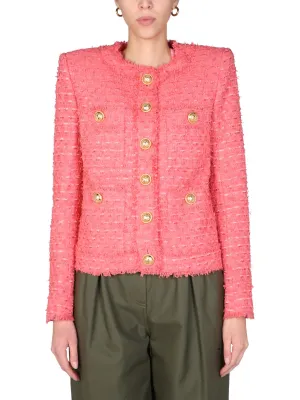Balmain Buttoned Long-Sleeved Jacket