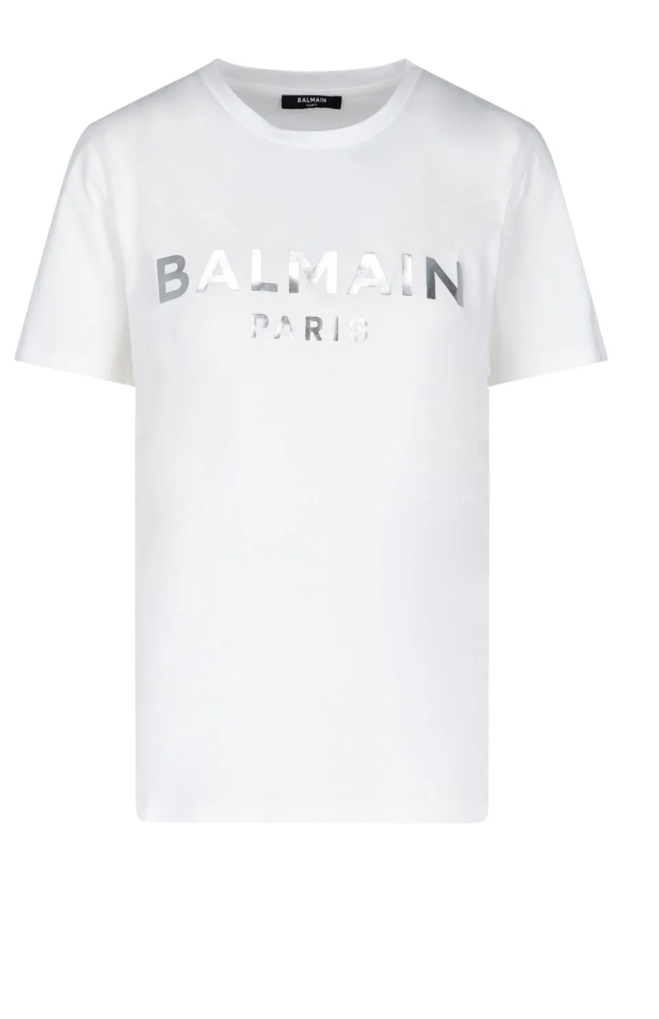 Balmain Logo Printed Crewneck T-Shirt