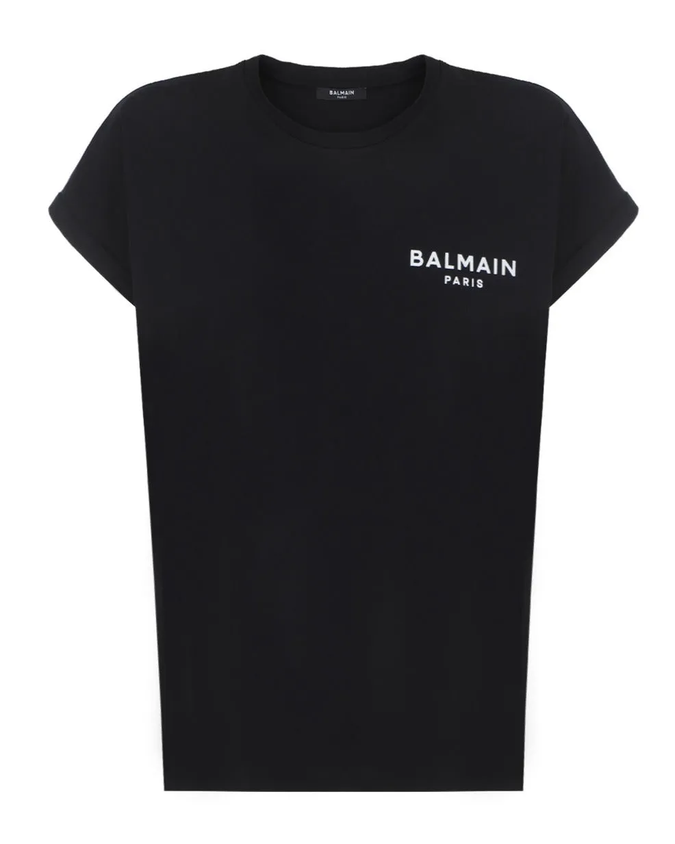Balmain Logo Printed Crewneck T-Shirt