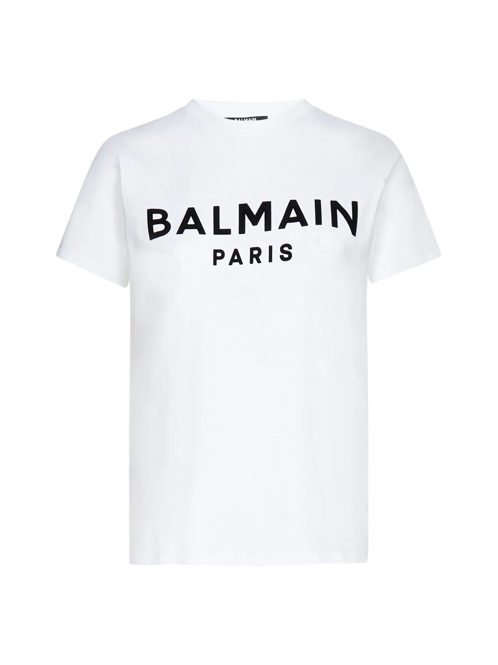 Balmain Logo Printed Crewneck T-Shirt