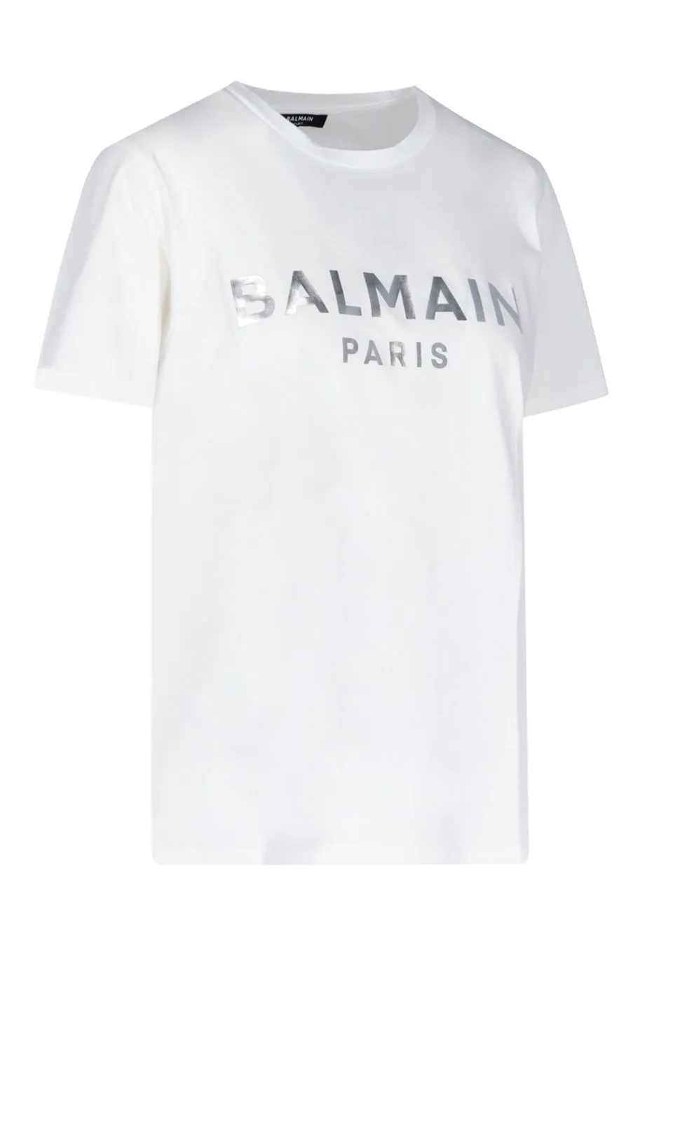 Balmain Logo Printed Crewneck T-Shirt