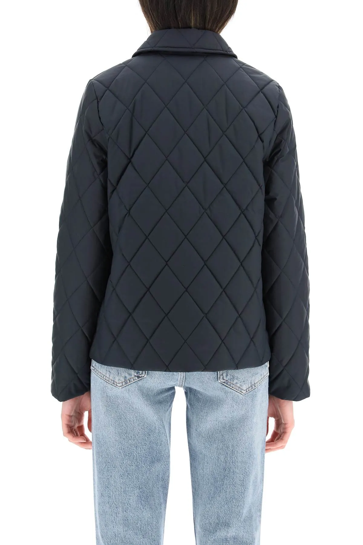 Barbour Quilted Button-Up Jacket