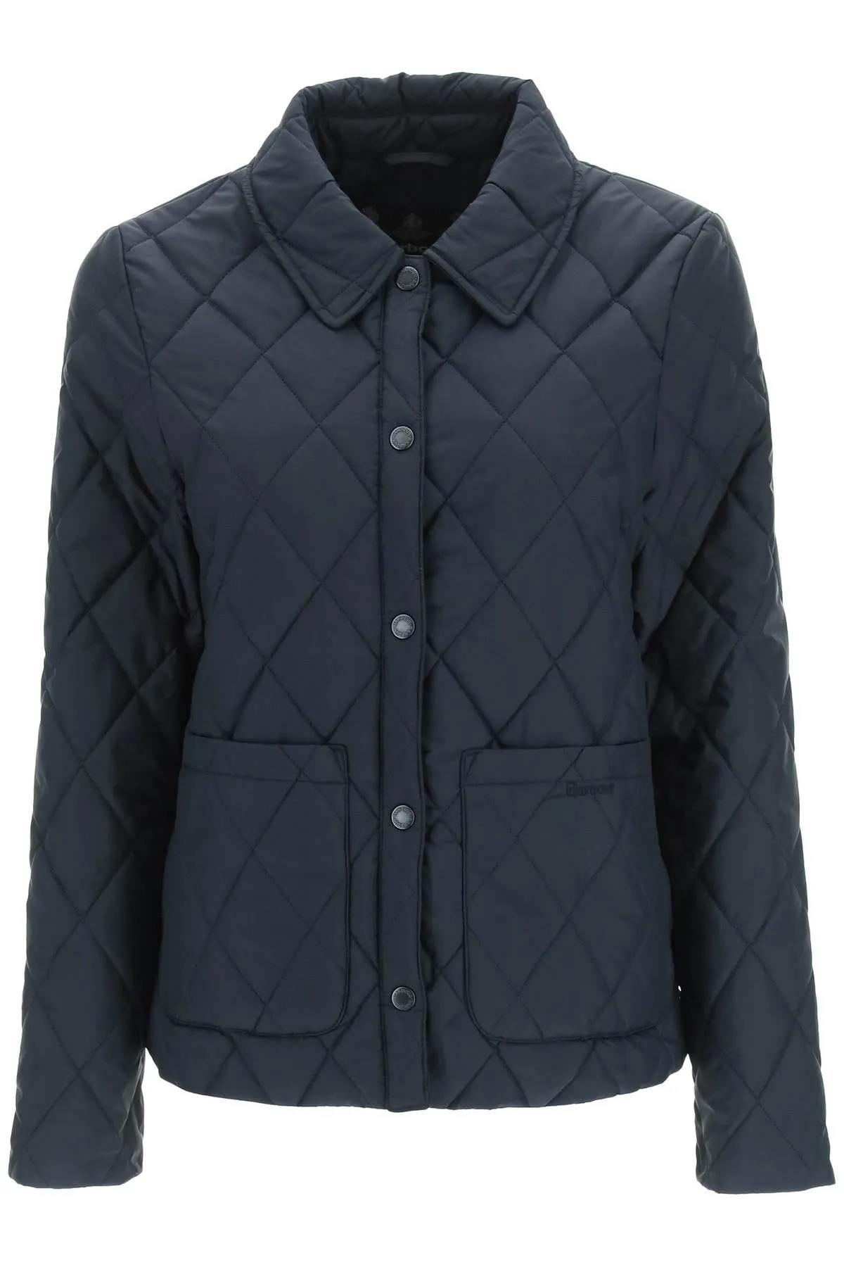 Barbour Quilted Button-Up Jacket