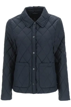 Barbour Quilted Button-Up Jacket