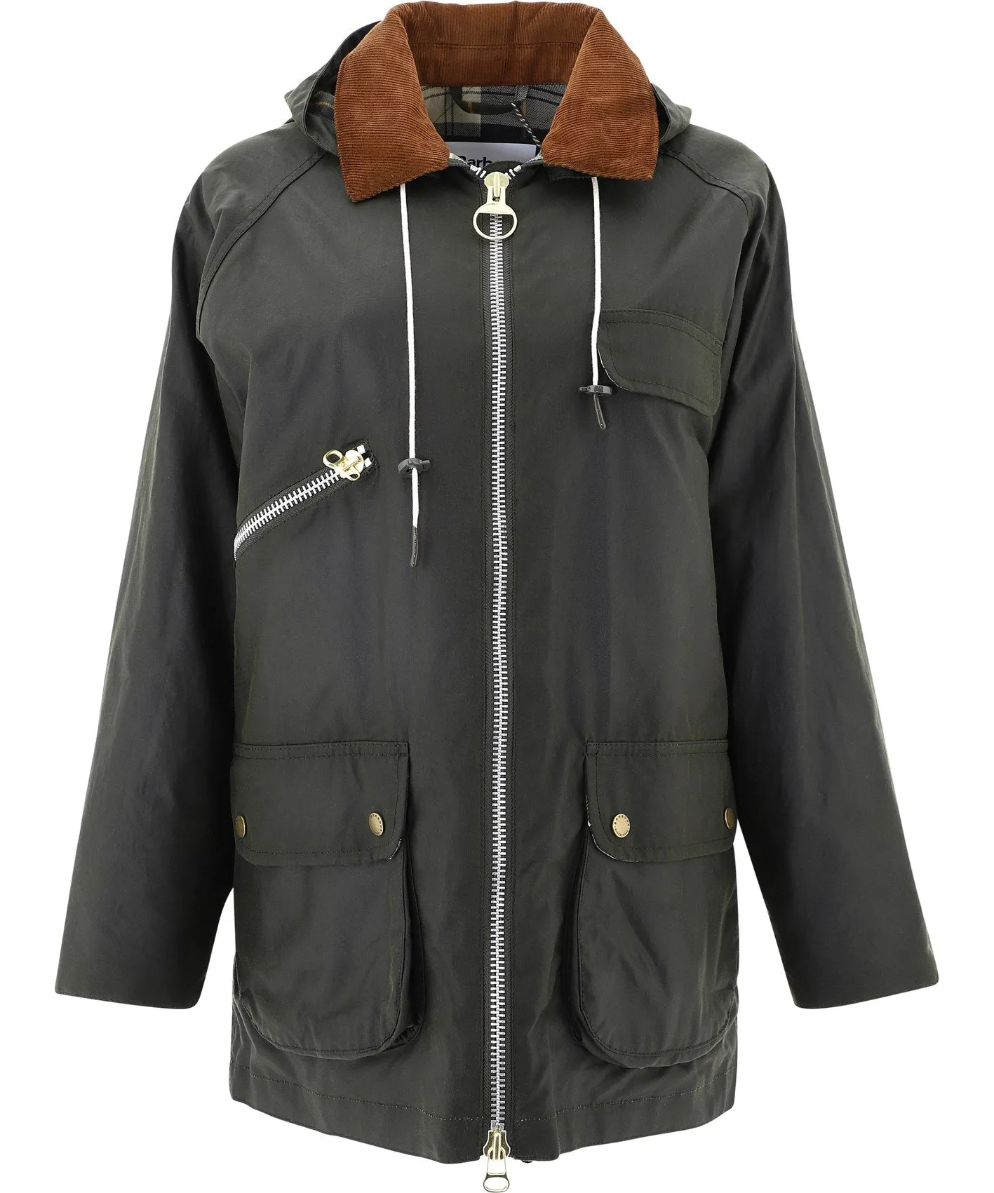 Barbour x Alexa Chung Zipped Drawstring Jacket